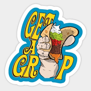 Taco Time Sticker